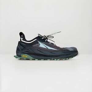 Altra Olympus 5 Black Gray Trail Running Shoes Men’s Size 8.5 Vibram Megagrip
